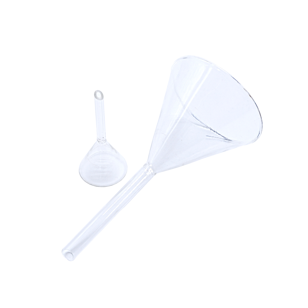 Embudo de filtración de vidrio borosilicato