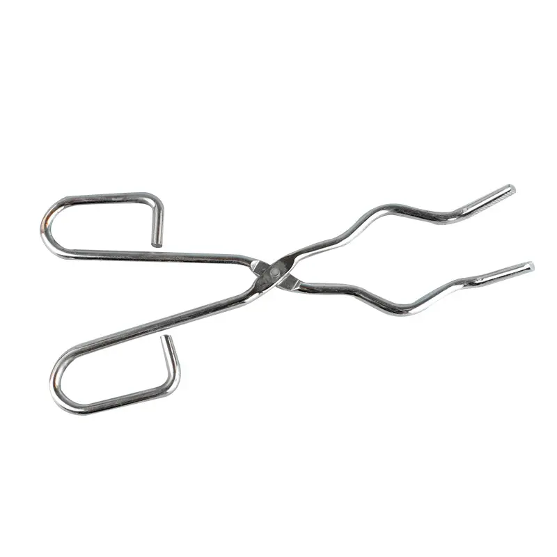 Pinzas para crisol de laboratorio