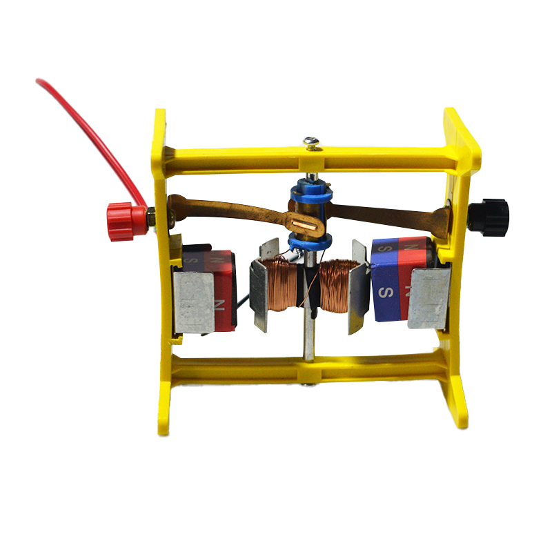 Modelo didáctico desmontable de motor de CC