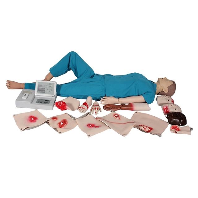 Manequim completo para treinamento de RCP