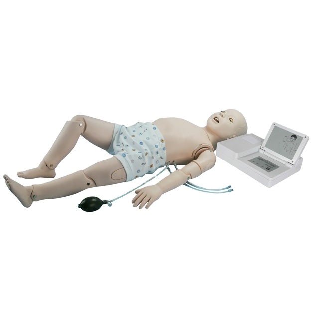 Manequim infantil para treinamento de RCP