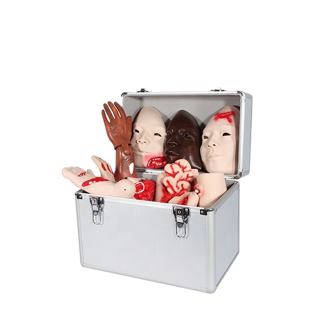 Conjunto de modelos para entrenamiento de evaluación de traumatismos